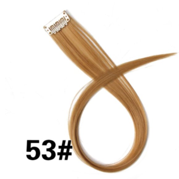 3pcs Clip-In Synthetic Hair Extensions 20 Inches - Picture 1 of 2